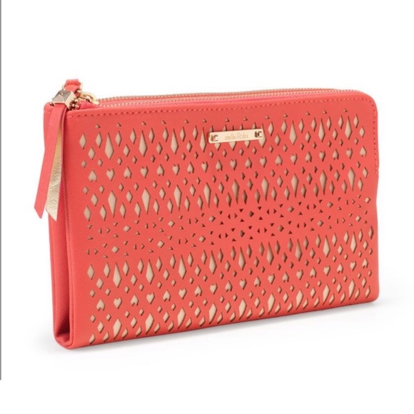 Stella & Dot Handbags - Stella & Dot Geranium Double Clutch